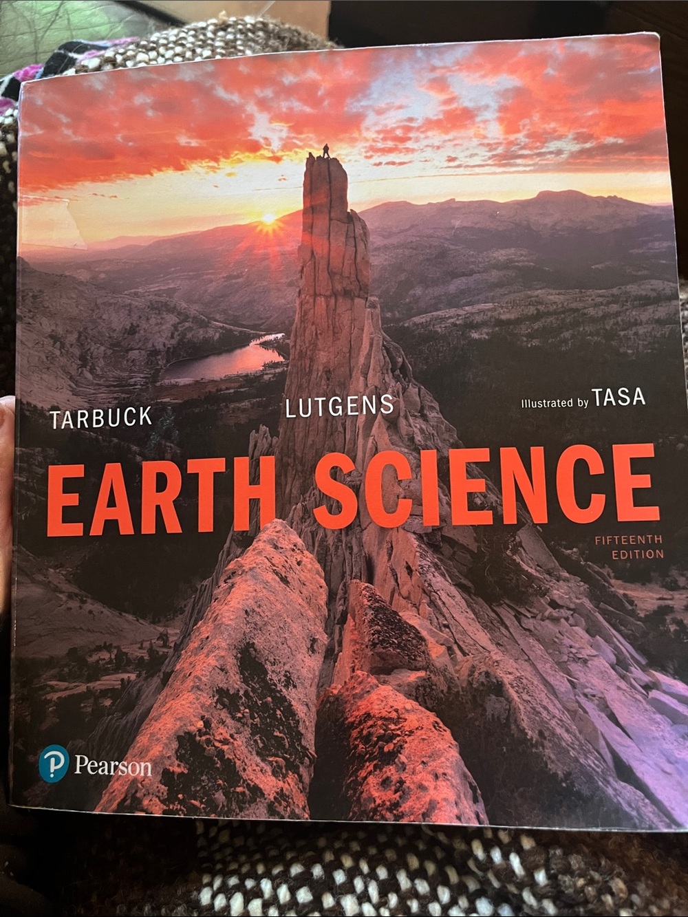 Earth Science Textbook 15th Edition by Tarbuck and Lutgens